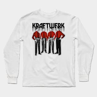 KRafTweRk ---- 70s Style Fan dEsigN Long Sleeve T-Shirt